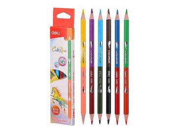 Карандаши цветные 6/12 цв Color Run C00500 5 элемент