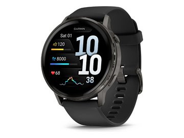 Умные часы Garmin Venu 4 45 мм (черный)