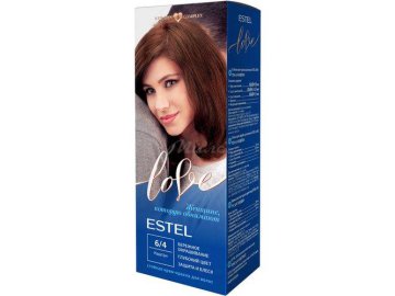 Краска для волос ESTEL Love Intense, тон 6/4 каштан, 100 мл