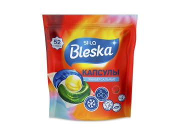 Средство Жидкое моющее средство в капсулах для стирки SI:LA BLESKA 52 шт