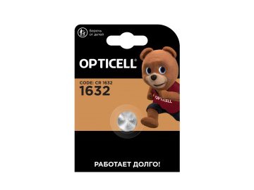 Батарейки opticell specialty 1632 1шт в Пинске Электросила