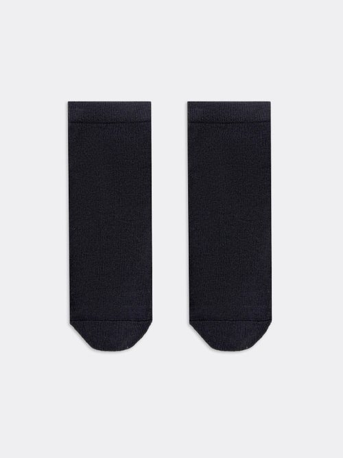 Носки женские короткие серые с плюшевым следом, фото 3 из 12