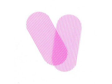 Зажим-липучка для волос ODRI, 2 шт, арт. SLWPT-018