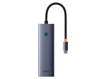 Baseus UltraJoy Series 4-Port Type-C (серый)