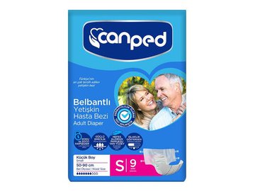 Подгузники для взрослых Canped 9шт размер S (50-90 см)