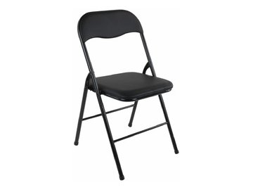 Стулья складные BRABIX CF-007 (КОМПЛЕКТ 4шт., черный каркас, кож.зам черный) 533032 в Светлогорске 5 элемент