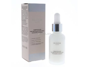 Мила каталог Могилев - Сыворотка BLOOM Cosmetics для чувствительной кожи лица, склонной к куперозу, 30 мл