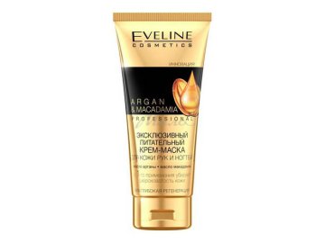 Крем-маска для рук и ногтей EVELINE Cosmetics Argan&Macadamia питательный,100 мл
